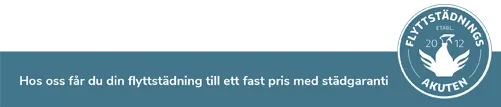 flyttstädningsakuten i borås slogan